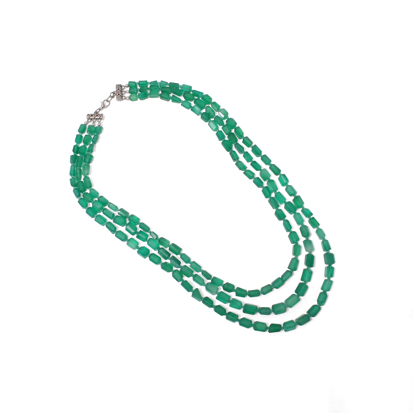 Elegant Green Onyx Necklace