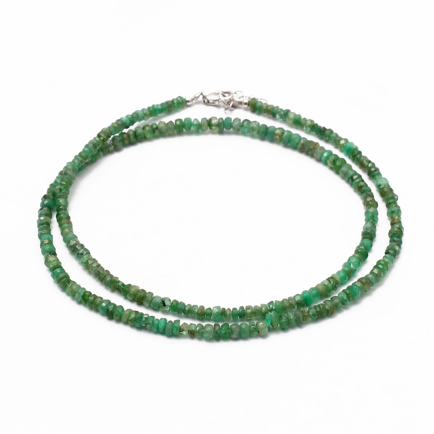 Birthstone Emerald Beaded Necklace
