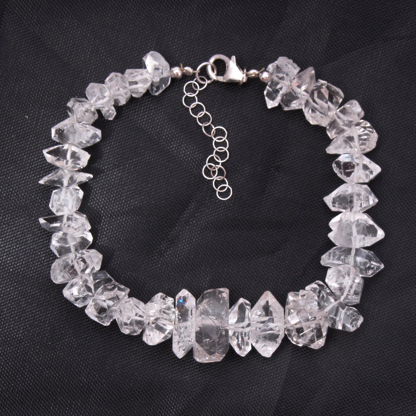 Herkimer Diamond Beaded Bracelet