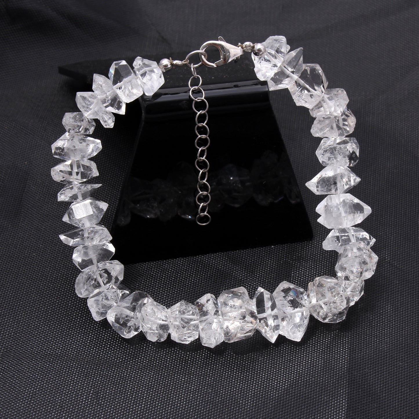 Herkimer Diamond Beaded Bracelet