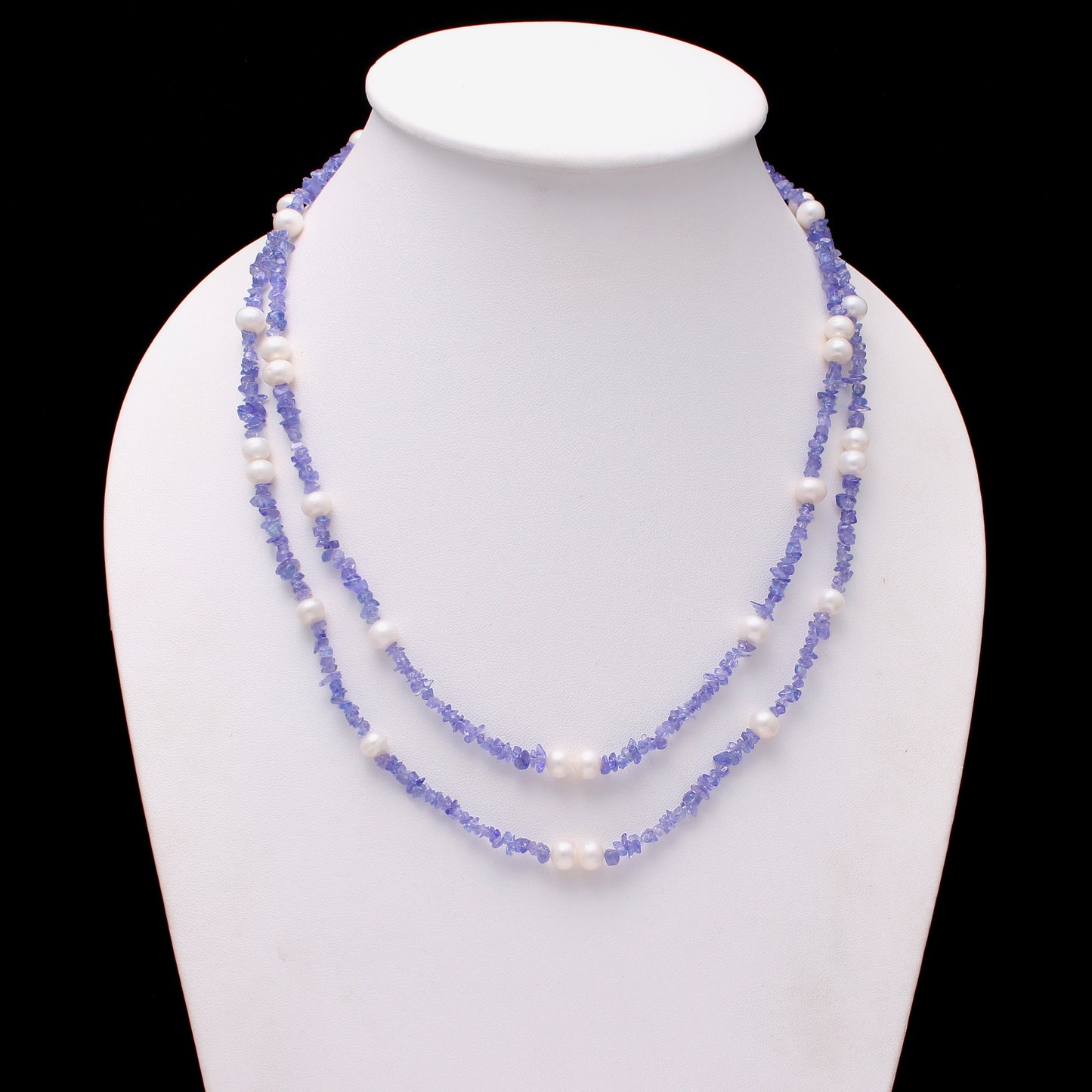 Unique And Luxurious Tanzanite and Pearl Jewelry