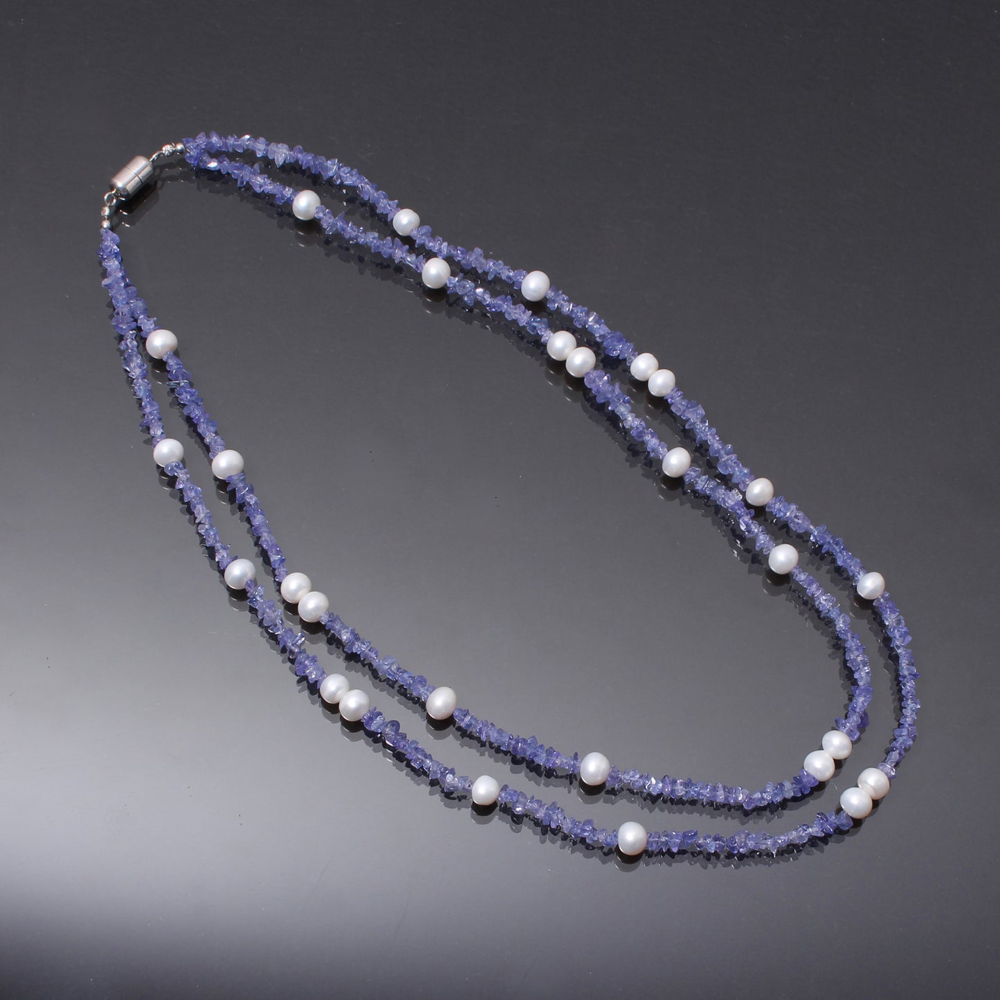 Unique And Luxurious Tanzanite and Pearl Jewelry