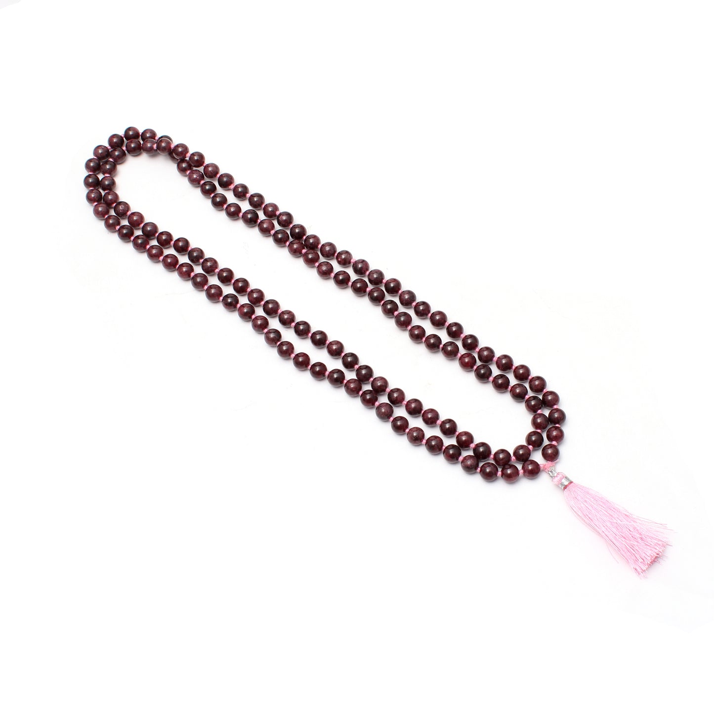 Garnet 108 Beads Japa Mala – Energizing and Grounding Meditation Beads