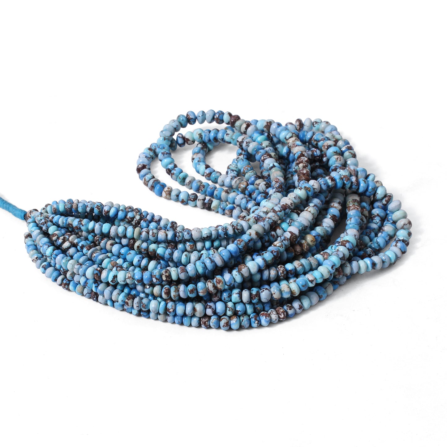 Artisan Golden Hills Turquoise heishi gemstone beads
