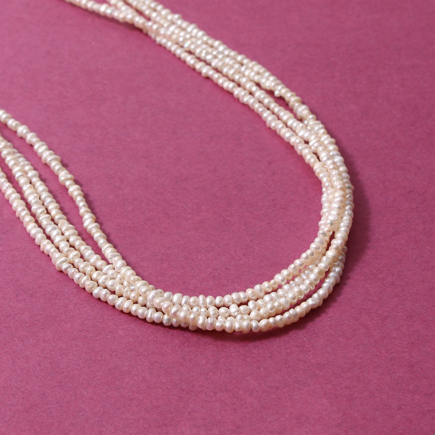 Natural Pearl Jewelry Complete Set Necklace Bracelet Earring with 925 Sterling Silver