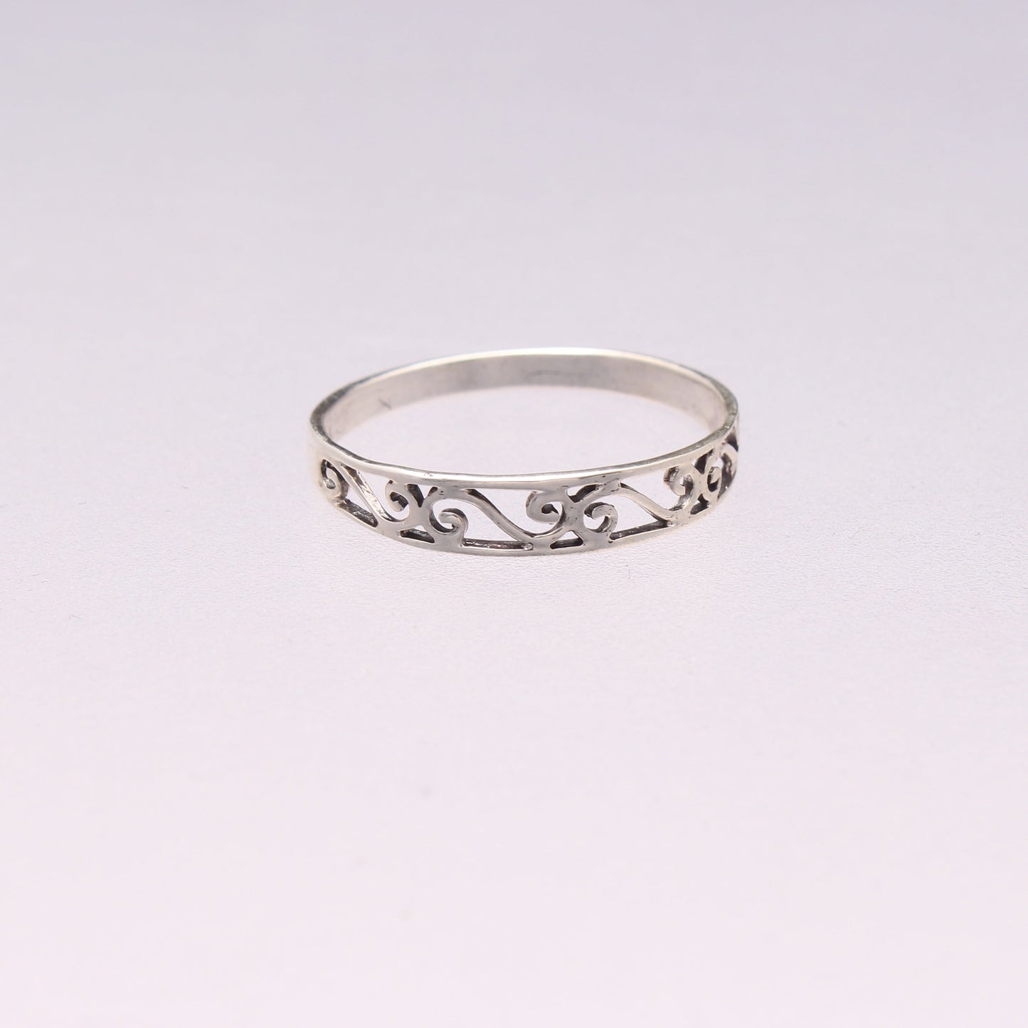 925 Sterling Silver Spinner Ring ( 11 1/4 US Ring Size ) GemsRush