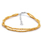 Appealing Gold Hematite 8 Inch Gemstone Bracelet For Women GemsRush