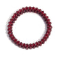 Beaded Garnet Stretchable Bracelet For Women GemsRush