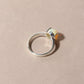 Natural Ethiopian Opal Oval Cabochon Ring – 925 Sterling Silver Fire Opal Gemstone Ring for Women | October Birthstone Jewelry