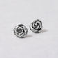 925 Sterling Silver Flower Stud Earrings