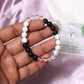 Aries Zodiac Sign Natural Gemstone Bracelet (Mesh Rashi Bracelet) – Embrace Strength & Balance