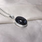 Natural Pietersite Smooth Oval Gemstone Pendant – Protection, Grounding & Inner Strength