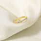 Natural White Topaz Eternity Ring – Sterling Silver for Timeless Elegance