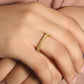 Natural Green Peridot Eternity Band – Sterling Silver Stackable Ring
