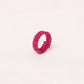 Handcrafted Pink Quartz Ring - Luxury Design