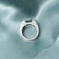 925 Sterling Silver Natural Emerald Men’s Ring – Rectangular Green Emerald Sterling Silver Statement Ring