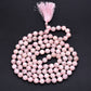 Morganite Gemstone Japa Mala - Nurture Love & Emotional Healing