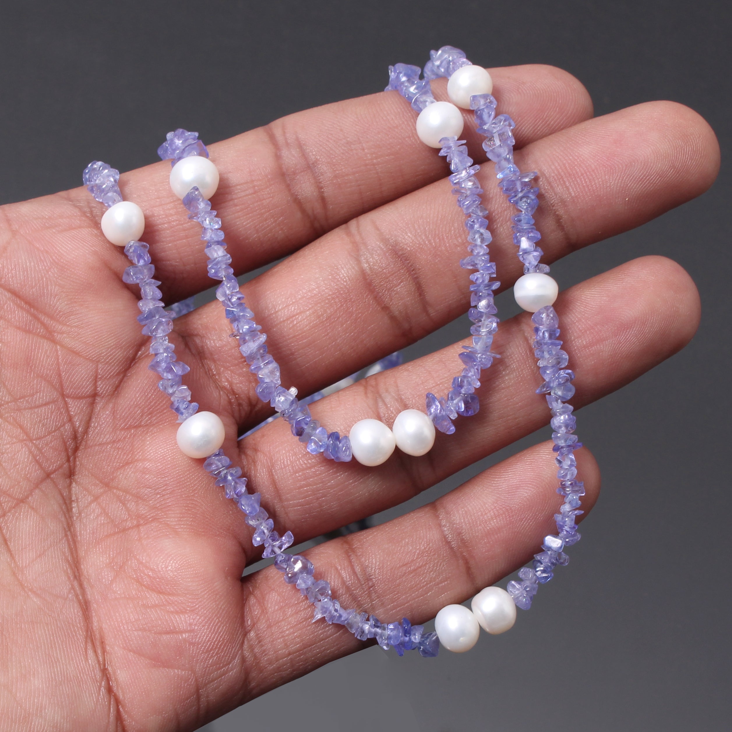 South Sea Pearl, Tanzanite & Diamond Necklace – CRAIGER DRAKE DESIGNS®