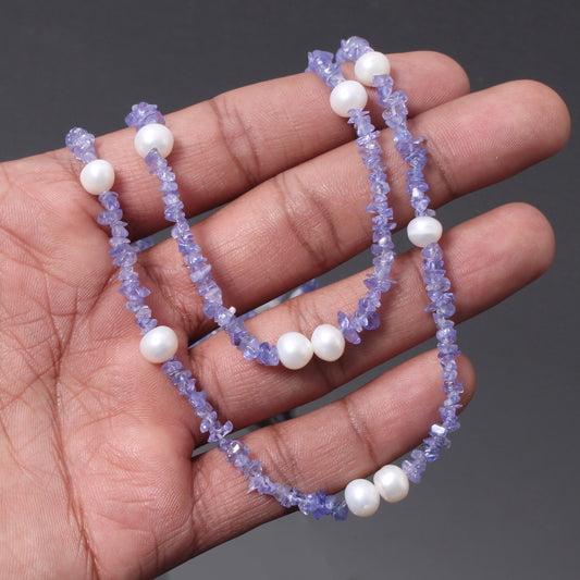 Unique And Luxurious Tanzanite and Pearl Jewelry