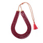 Luxurious Ruby Gemstones 7 layered Sarafa Necklace