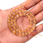 Citrine round smooth beads 15.5 inch strand on hand