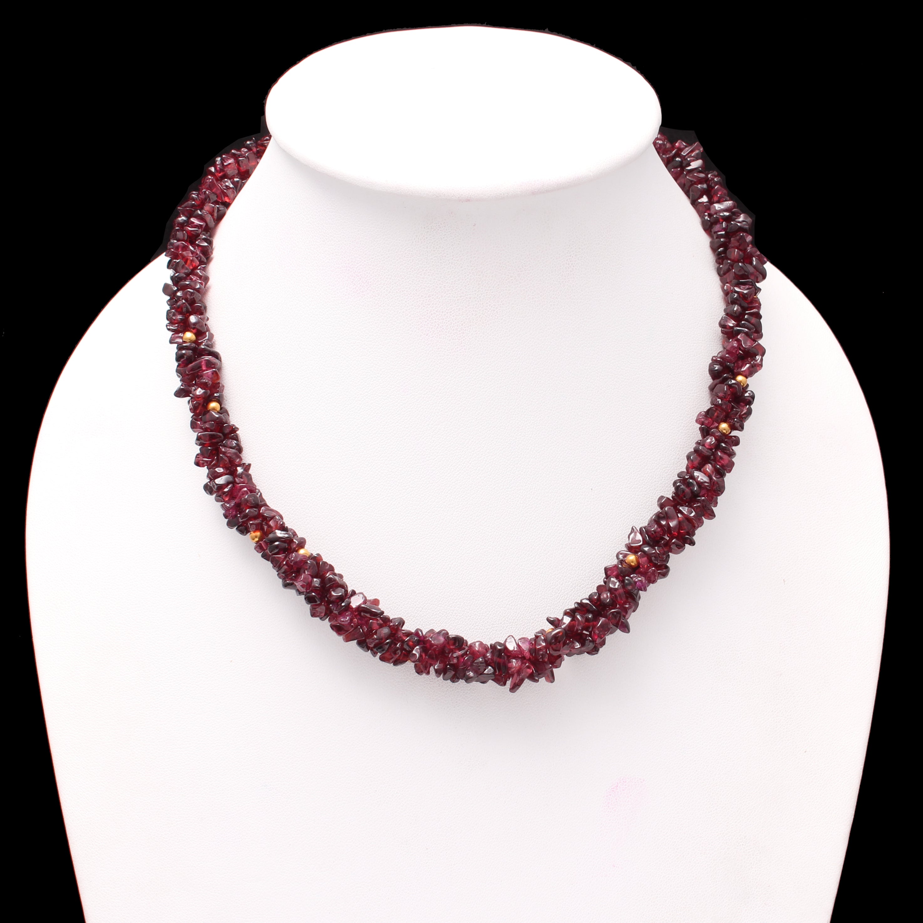 Buy Accessorize London Purple Amber Beaded Twisted Collar Necklace Online  At Best Price @ Tata CLiQ