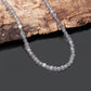 Natural Labradorite Faceted Cube Box Gemstone Necklace – Handmade Statement Jewelry