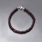 High Quality Red Garnet Beaded Bracelet