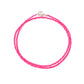 Pink quartz Necklace - Minimalist pink quartz Gemstone Necklace