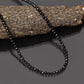 Natural Black Spinel Faceted Beaded Necklace – Elegant Gemstone Jewelry