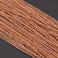 Natural Peach Moonstone Gemstone Beads Strand – Ideal for Jewelry Making