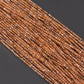 Natural Rutile Quartz Gemstone Beads Strand 12.5 Inches – 2.5-3mm Round Beads for Jewelry Making & Crafting