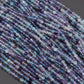 Natural Fluorite Gemstone Beads Strand 12.5 Inches – 4mm Round for Jewelry Making and Crafting