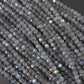 Natural Labradorite Beads Strand 12.5 Inches – 4mm Rounds for Custom Jewelry Projects