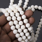 Design Elegant Jewelry with Natural White Coral Gemstone Beads – 16" Strand of Organic Beauty