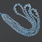 ransform Your Designs with Natural Aquamarine Smooth Oval Beads – 19" Strand