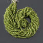 Natural Green Peridot Uncut Chips Gemstone Beads Strand – Vibrant Raw Beads for Crafting