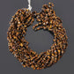 Natural Tiger Eye Uncut Chips Gemstone Beads Strand – Unique Raw Beads for Crafting