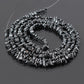 Natural Hematite Uncut Chips Gemstone Beads Strand – Unique Raw Beads for Crafting