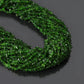 Natural Chrome Diopside Uncut Chips Gemstone Beads Strand – Unique Green Beads