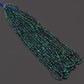 Natural Azurite Malachite Smooth Rondelle Gemstone Beads Strand 3.5-4mm – Craft Beautiful Jewelry Designs