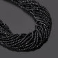 Natural Black Tourmaline Gemstone Beads Strand – Empower Your Jewelry Designs