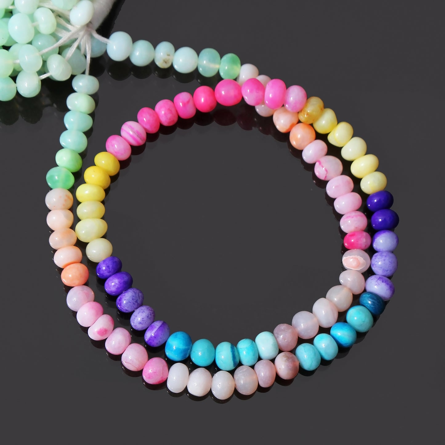 Natural Multi Opal Gemstone Beads Strand – Transform Your Jewelry Creations