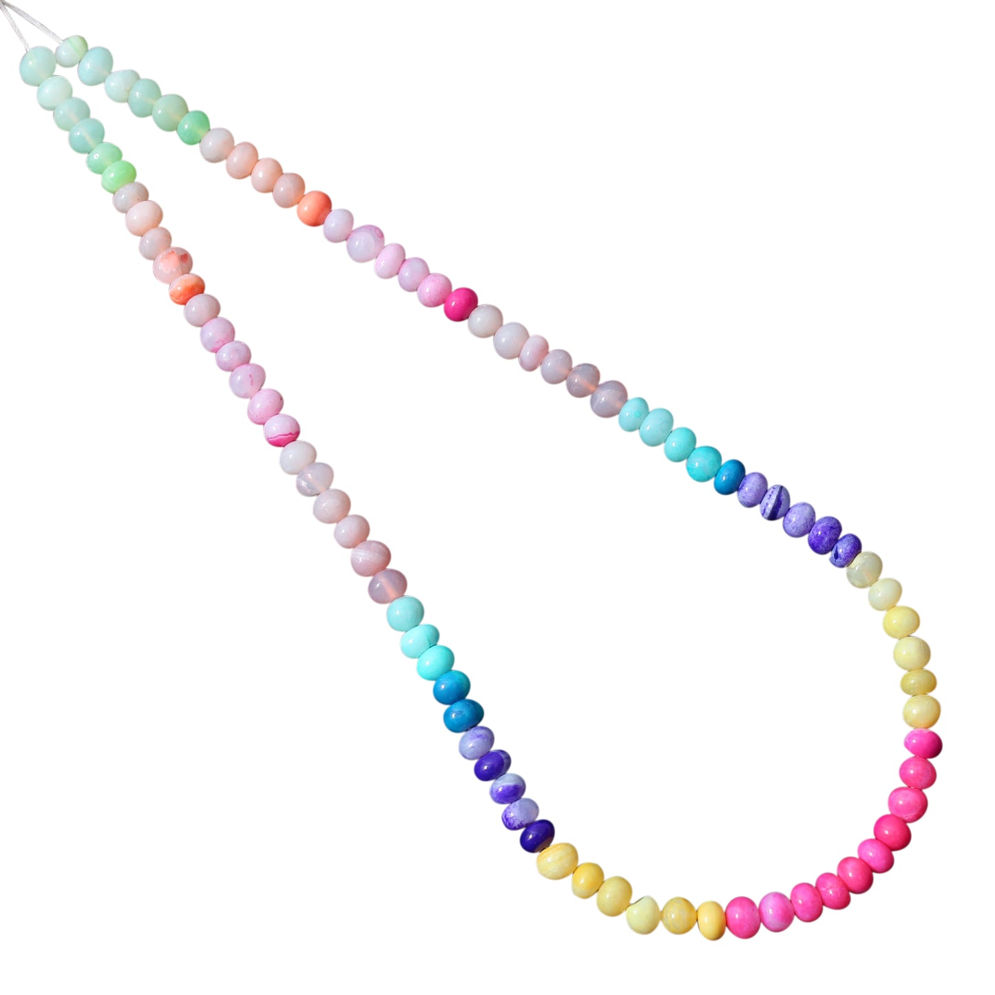 Natural Multi Opal Gemstone Beads Strand – Transform Your Jewelry Creations