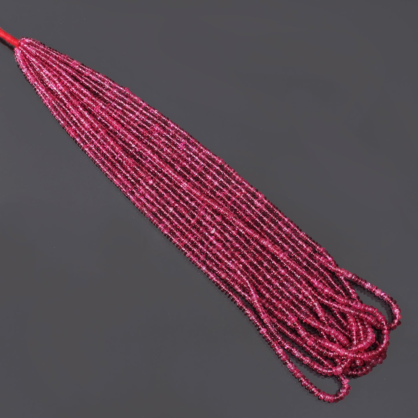 Natural Red Spinel Gemstone Beads Strand – Ignite Your Jewelry Designs