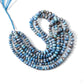 Fine jewelry Golden Hills Turquoise smooth rondelle beads