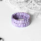 Lavender Quartz Bracelet: Comfortable Oval Quartz Bracelet - Perfect Gift for Girls