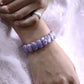 Lavender Quartz Bracelet: Comfortable Oval Quartz Bracelet - Perfect Gift for Girls