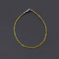 Natural Yellow Sapphire (Pukhraj) Faceted Bead Bracelet | Handmade Jupiter Healing Gemstone Jewelry