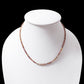 Natural Multi-Color Sapphire Faceted Bead Necklace | Genuine Sapphire Gemstone Jewelry with Silver Clasp